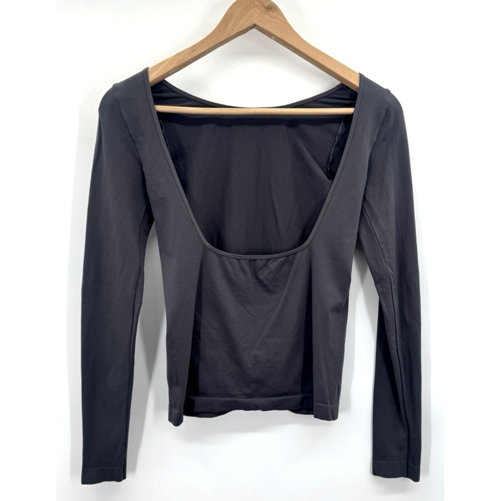 Minimalist Intimately FP Women M/L Crop Top Square Back Athletic Athleisure Chic